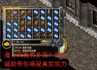 道士究竟有多强?游戏辅助带你揭秘真实实力 道士究竟有多强?游戏辅助带你揭秘真实实力