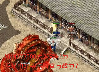 如何将3000大米转化为游戏中的实际财富与战力? 如何将3000大米转化为游戏中的实际财富与战力?