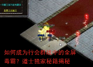 如何成为行会群战中的全屏毒霸?道士独家秘籍揭秘 如何成为行会群战中的全屏毒霸?道士独家秘籍揭秘