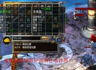 迷失新服神盾护国有什么作用? 迷失新服神盾护国有什么作用?