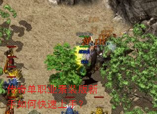传奇单职业素装版新手如何快速上手? 传奇单职业素装版新手如何快速上手?