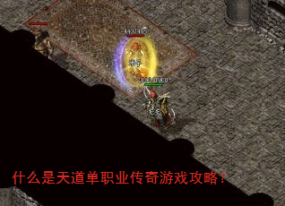 什么是天道单职业传奇游戏攻略? 什么是天道单职业传奇游戏攻略?