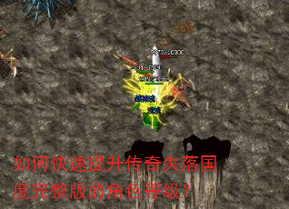 如何快速提升传奇失落国度完整版的角色等级? 如何快速提升传奇失落国度完整版的角色等级?