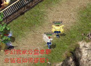 梦幻独家公益单职业钻石如何提取? 梦幻独家公益单职业钻石如何提取?