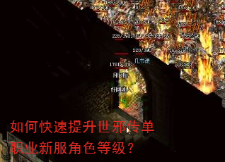 如何快速提升世邪传单职业新服角色等级? 如何快速提升世邪传单职业新服角色等级?