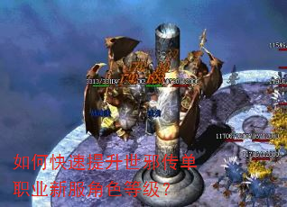 如何快速提升世邪传单职业新服角色等级? 如何快速提升世邪传单职业新服角色等级?
