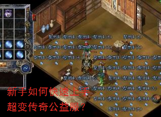 新手如何快速上手超变传奇公益服? 新手如何快速上手超变传奇公益服?