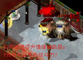 如何快速提升情缘辅助器sf传奇私服角色战斗力? 如何快速提升情缘辅助器sf传奇私服角色战斗力?