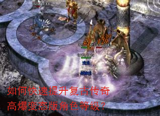 如何快速提升复古传奇高爆变态版角色等级? 如何快速提升复古传奇高爆变态版角色等级?
