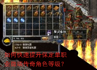 如何快速提升保定单职业微端传奇角色等级? 如何快速提升保定单职业微端传奇角色等级?