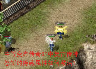中等变态传奇SF中复古传神怒斩的隐藏属性如何激活? 中等变态传奇SF中复古传神怒斩的隐藏属性如何激活?