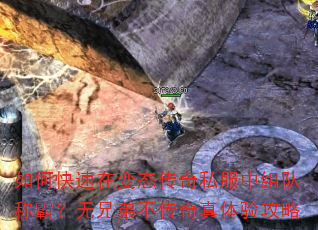 如何快速在变态传奇私服中组队称霸?无兄弟不传奇真体验攻略 如何快速在变态传奇私服中组队称霸?无兄弟不传奇真体验攻略