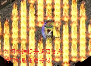 如何快速提升超级变态传奇私服角色等级? 如何快速提升超级变态传奇私服角色等级?