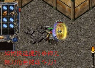 如何快速提升杀神无限刀角色的战斗力? 如何快速提升杀神无限刀角色的战斗力?