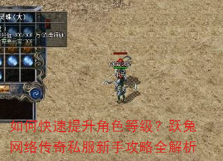 如何快速提升角色等级?跃兔网络传奇私服新手攻略全解析 如何快速提升角色等级?跃兔网络传奇私服新手攻略全解析