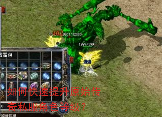如何快速提升原始传奇私服角色等级? 如何快速提升原始传奇私服角色等级?