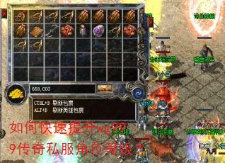 如何快速提升wg999传奇私服角色等级? 如何快速提升wg999传奇私服角色等级?
