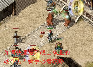 如何快速提升战士职业的战斗力?新手必看攻略 如何快速提升战士职业的战斗力?新手必看攻略