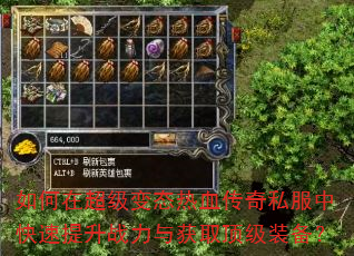 如何在超级变态热血传奇私服中快速提升战力与获取顶级装备? 如何在超级变态热血传奇私服中快速提升战力与获取顶级装备?