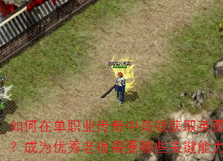 如何在单职业传奇中高效获取英勇勋章?成为优秀老板需要哪些关键能力? 如何在单职业传奇中高效获取英勇勋章?成为优秀老板需要哪些关键能力?